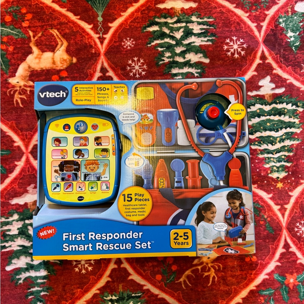 New VTech First Responder Smart Rescue Set